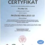 Cert. ISO 9001